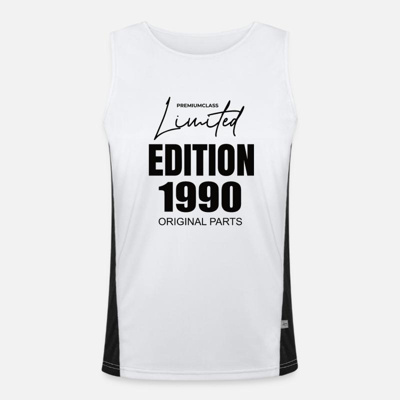 Édition limitée 1990 Débardeur respirant contrasté Homme 