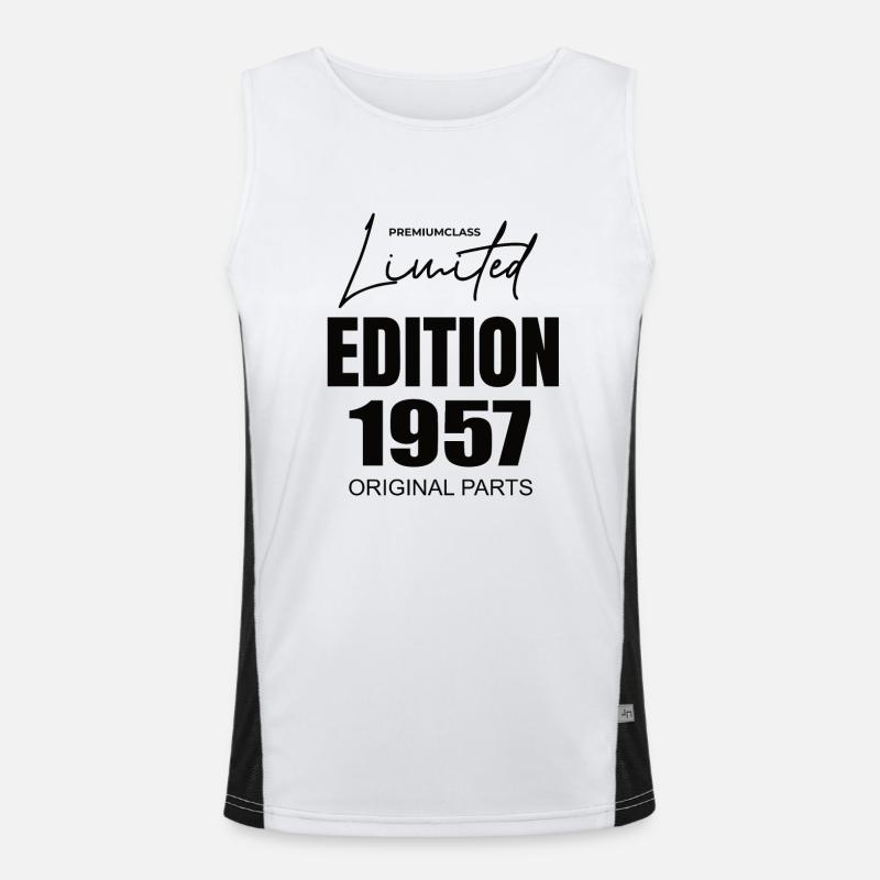 Édition limitée 1957 Débardeur respirant contrasté Homme 
