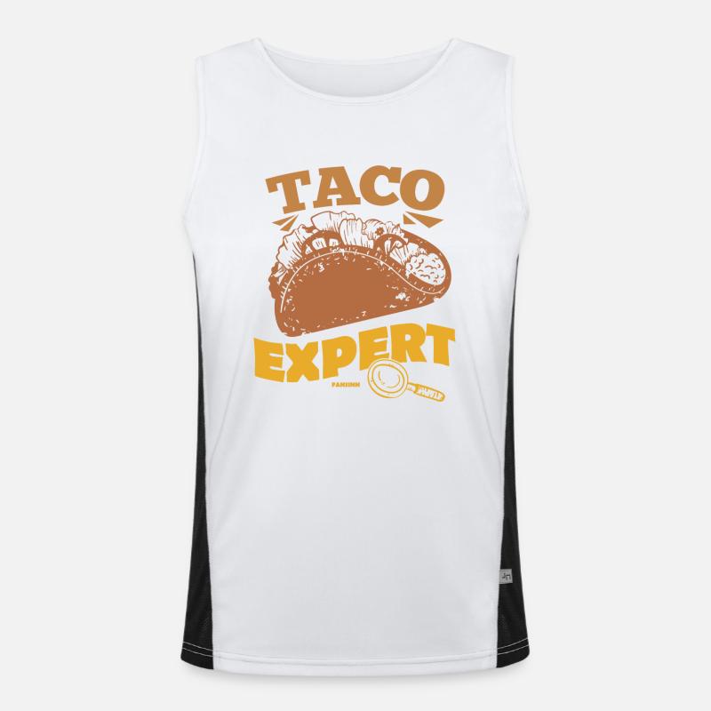 Taco Expert Men's Functional Contrast Tank Top 