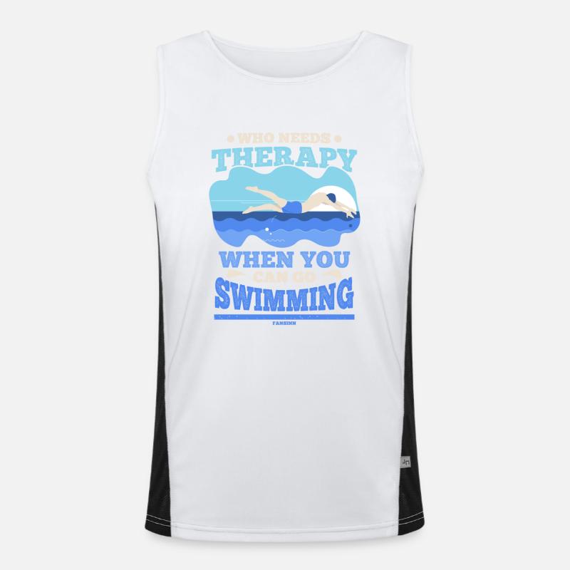 Swim Men's Functional Contrast Tank Top 