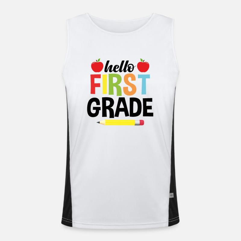 Hello First Year Men's Functional Contrast Tank Top 