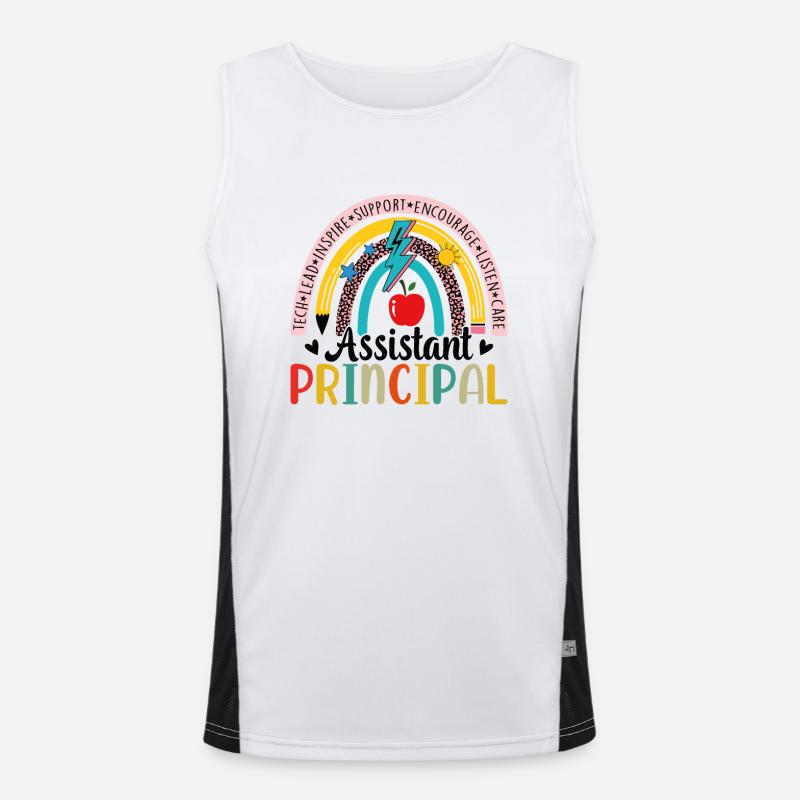 Assistant Principal Débardeur respirant contrasté Homme 