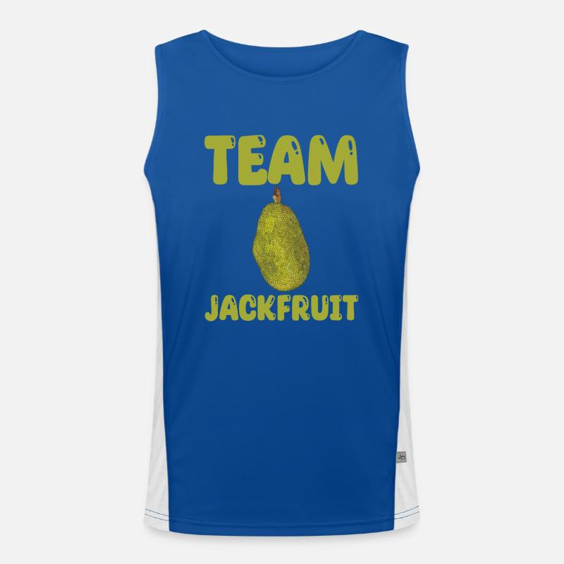 Team Jackfrucht Funktionelles Kontrast-Tank Top für Männer 