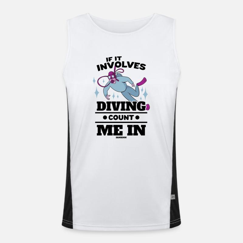 Dive Men's Functional Contrast Tank Top 