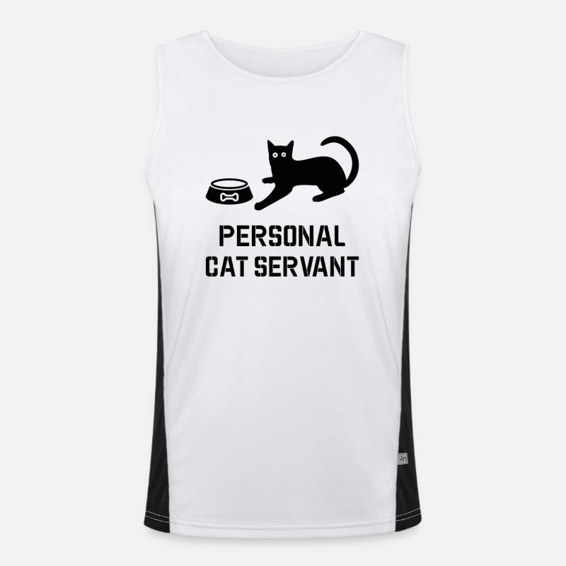Personal Domestic Chat Men's Functional Contrast Tank Top 