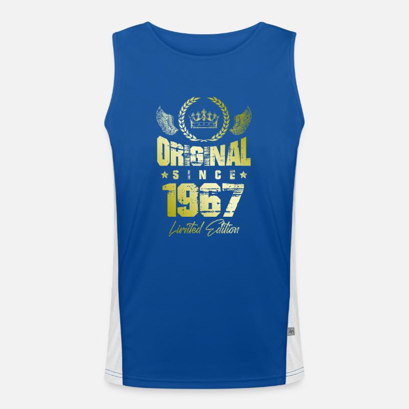 1967 limited edition Funktionelles Kontrast-Tank Top für Männer 