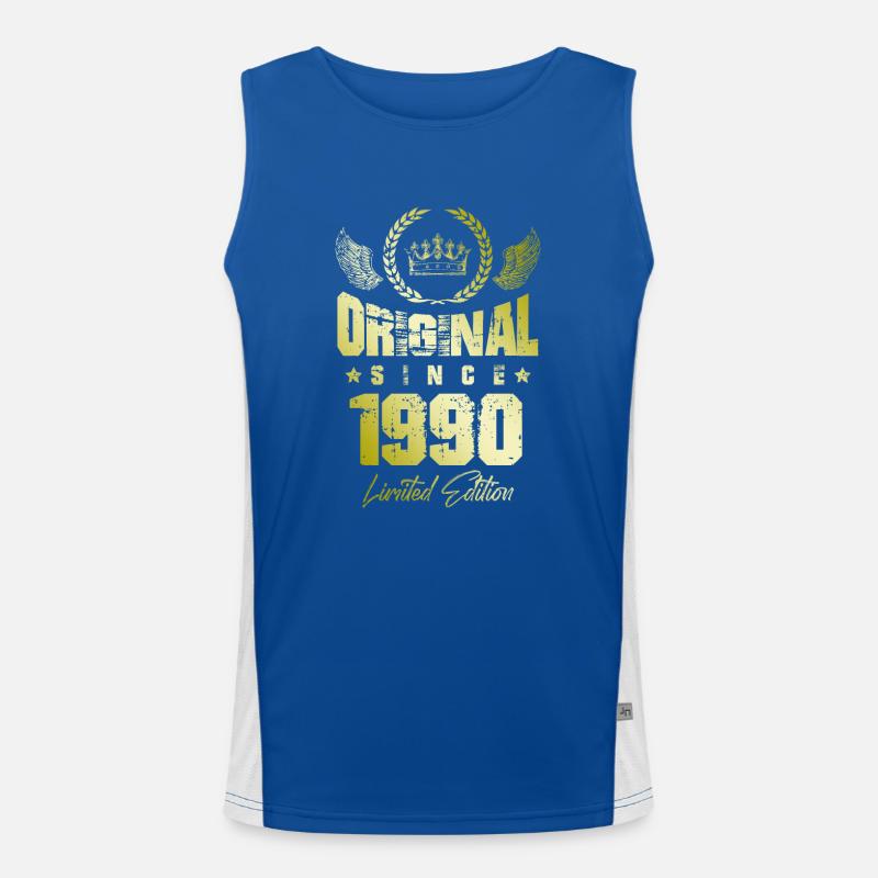 Édition limitée 1990 Débardeur respirant contrasté Homme 