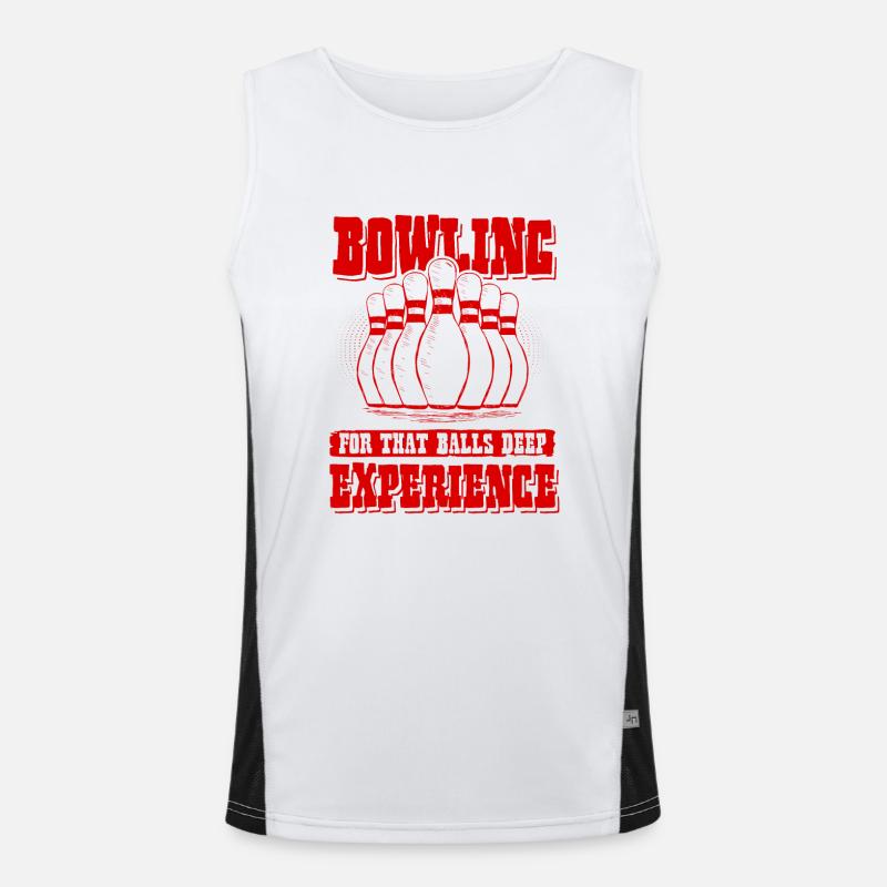 Bowling Experiments Men's Functional Contrast Tank Top 