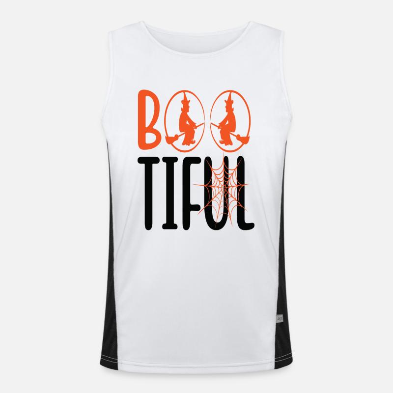 bootiful Men's Functional Contrast Tank Top 