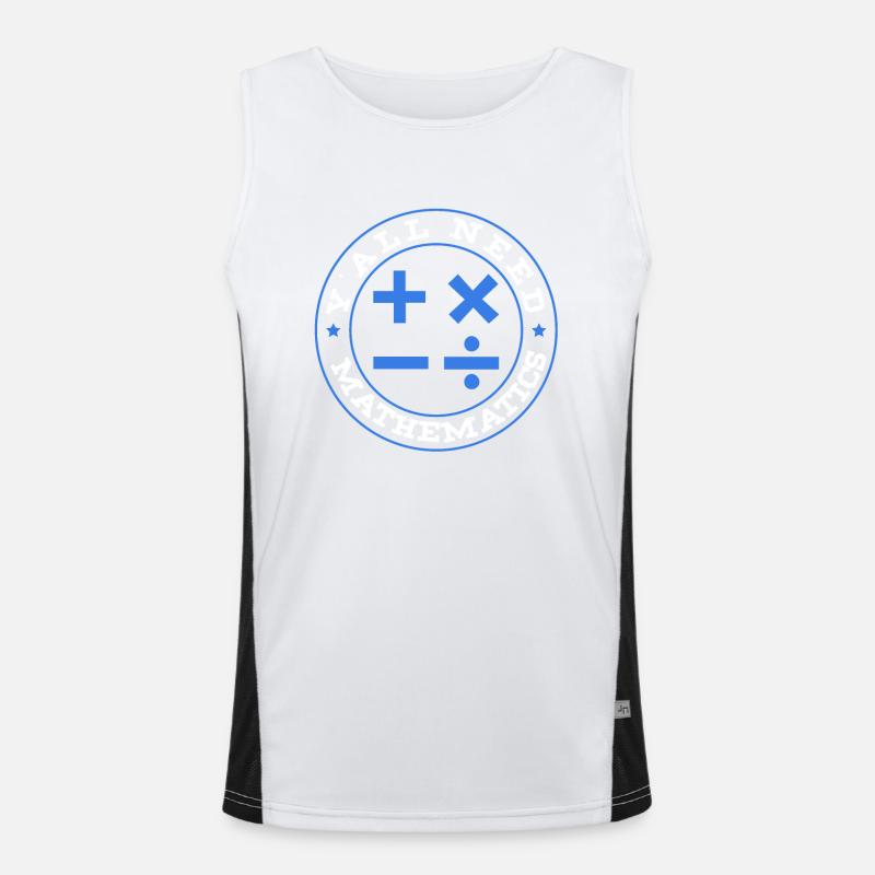 mathematics Men's Functional Contrast Tank Top 