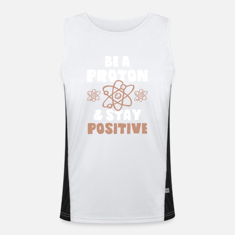 atom Science Men's Functional Contrast Tank Top 