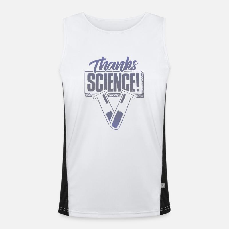 thank you science Men's Functional Contrast Tank Top 