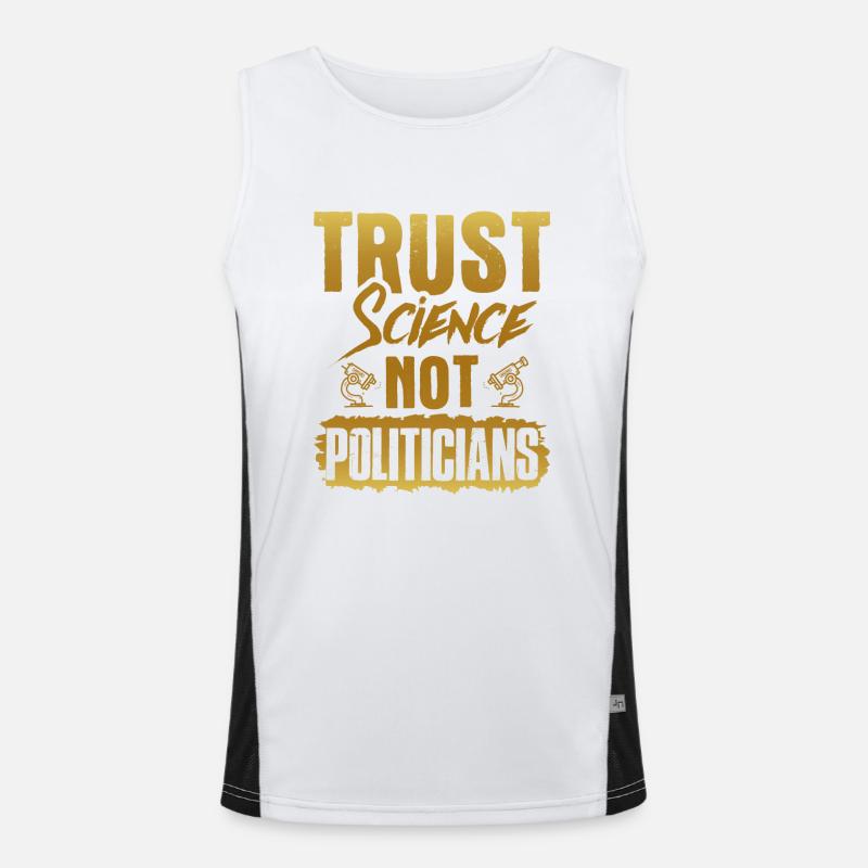 trust science Men's Functional Contrast Tank Top 