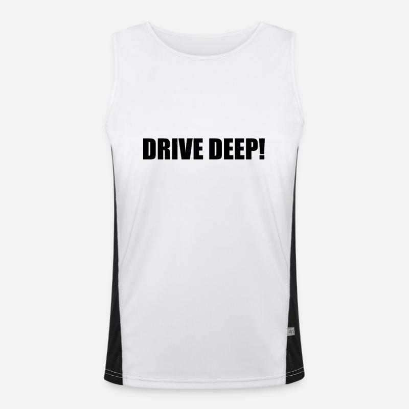 Lowered driving Men's Functional Contrast Tank Top 