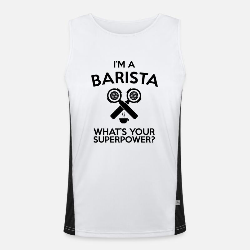 Bartender Men's Functional Contrast Tank Top 
