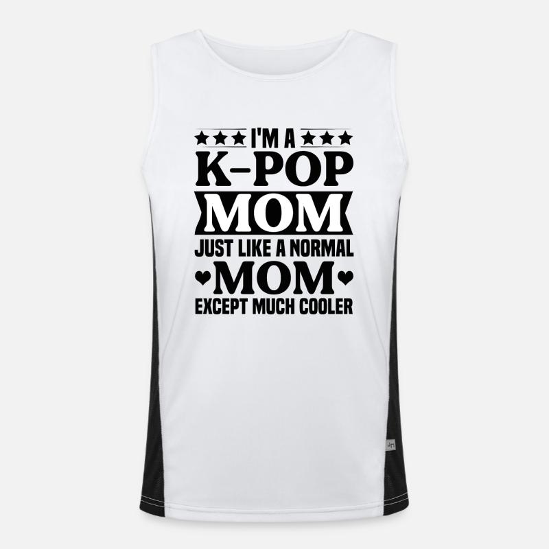 K-Pop Kpop Mama Gift Idea Men's Functional Contrast Tank Top 