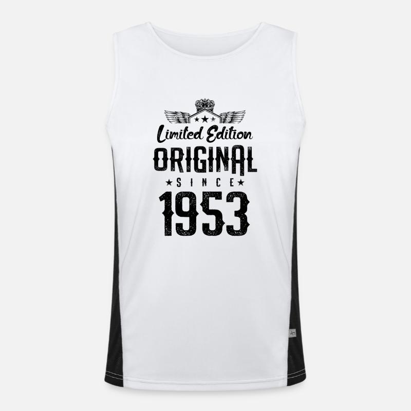 1953 limited edition Funktionelles Kontrast-Tank Top für Männer 