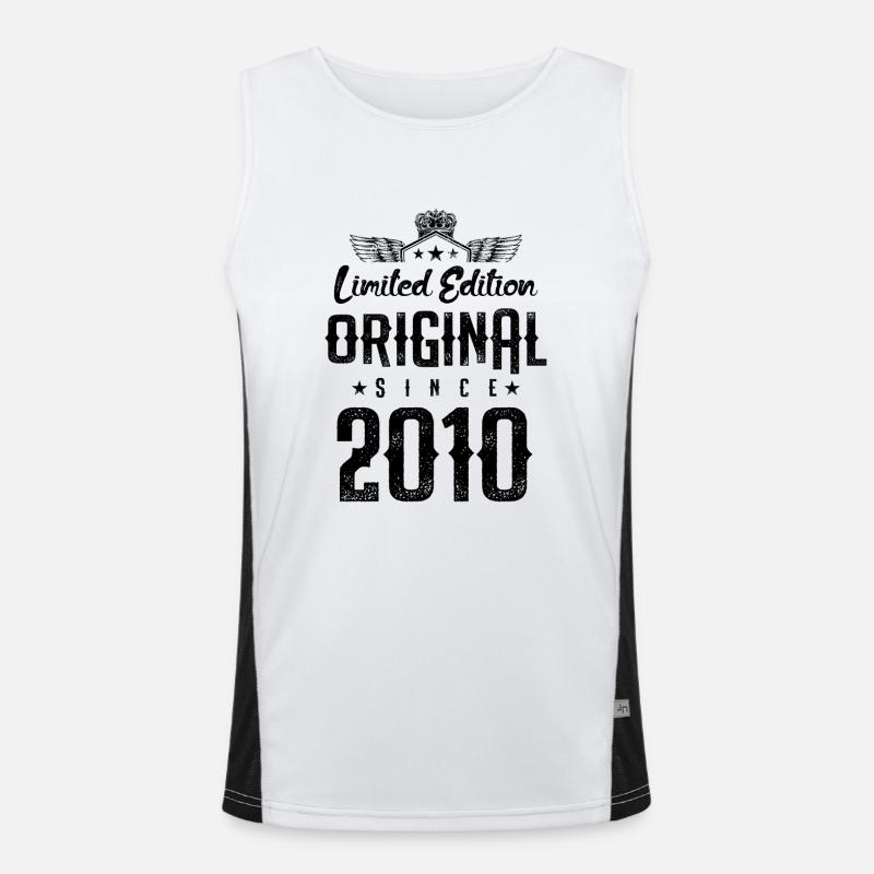 2010 limited edition Funktionelles Kontrast-Tank Top für Männer 