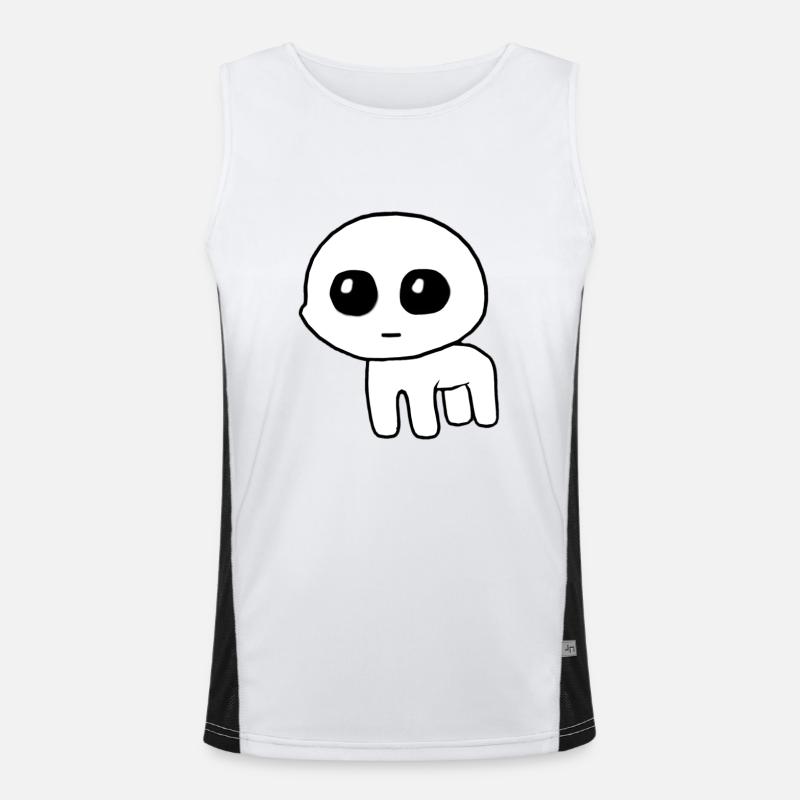 TBH Creature Autism Yippee Meme Men's Functional Contrast Tank Top 