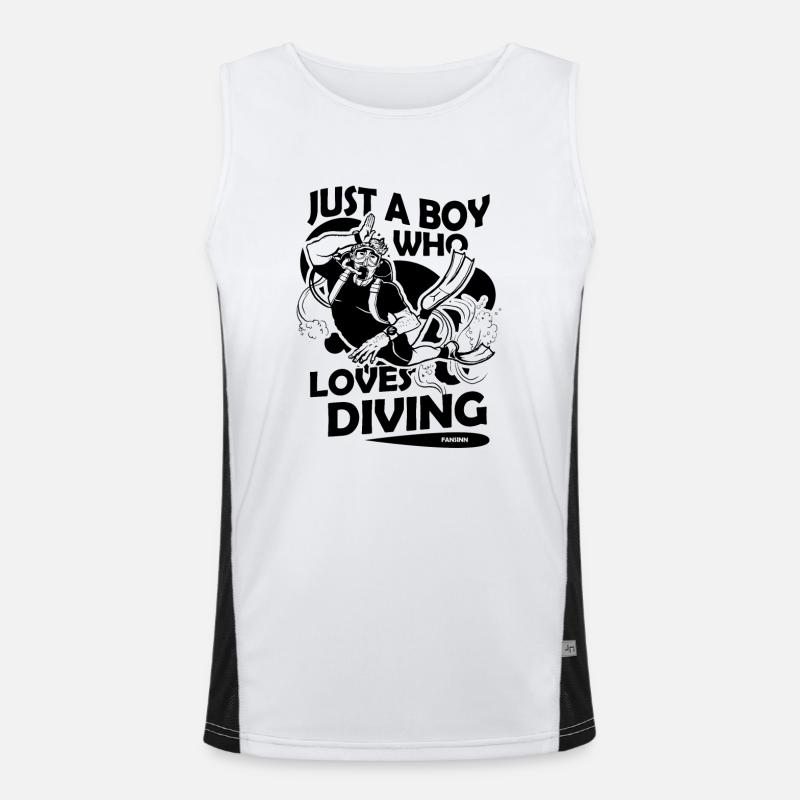 Dive Men's Functional Contrast Tank Top 