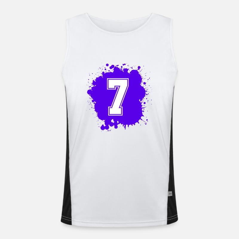 7 Nombre d’objets blob Débardeur respirant contrasté Homme 