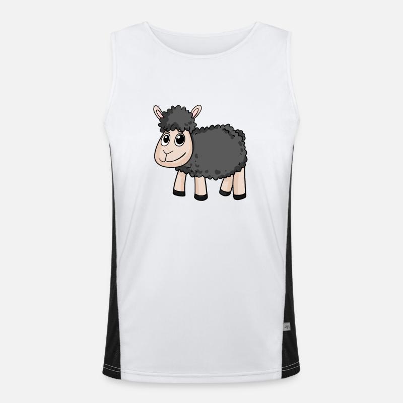 Black sheep Men's Functional Contrast Tank Top 