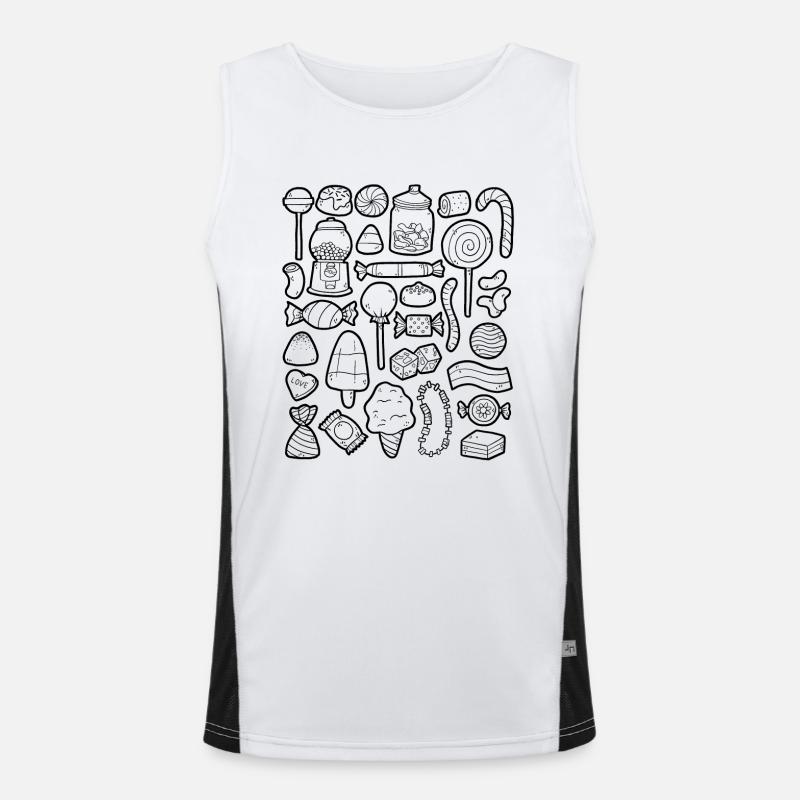 Sweets Men's Functional Contrast Tank Top 