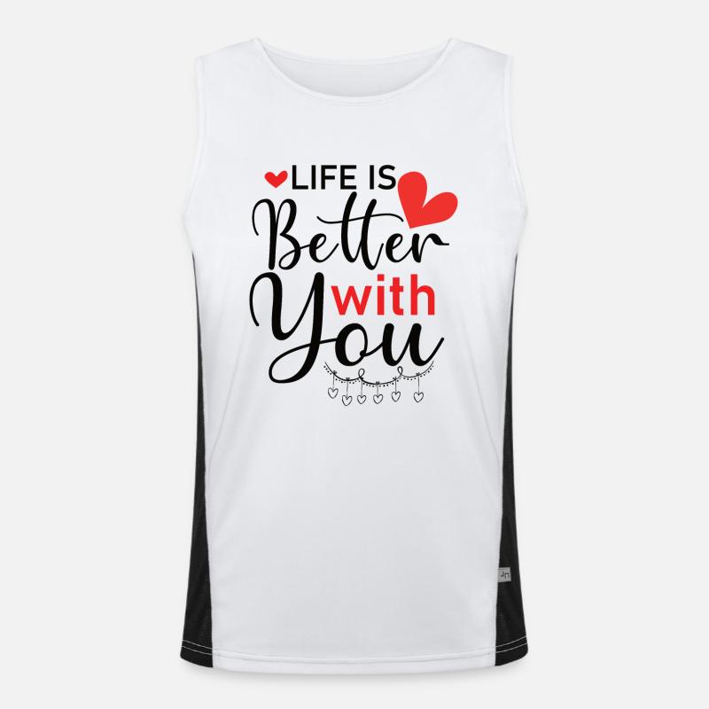 Beste Mama Überhaupt Muttertag Mutter Geschenk Funktionelles Kontrast-Tank Top für Männer 