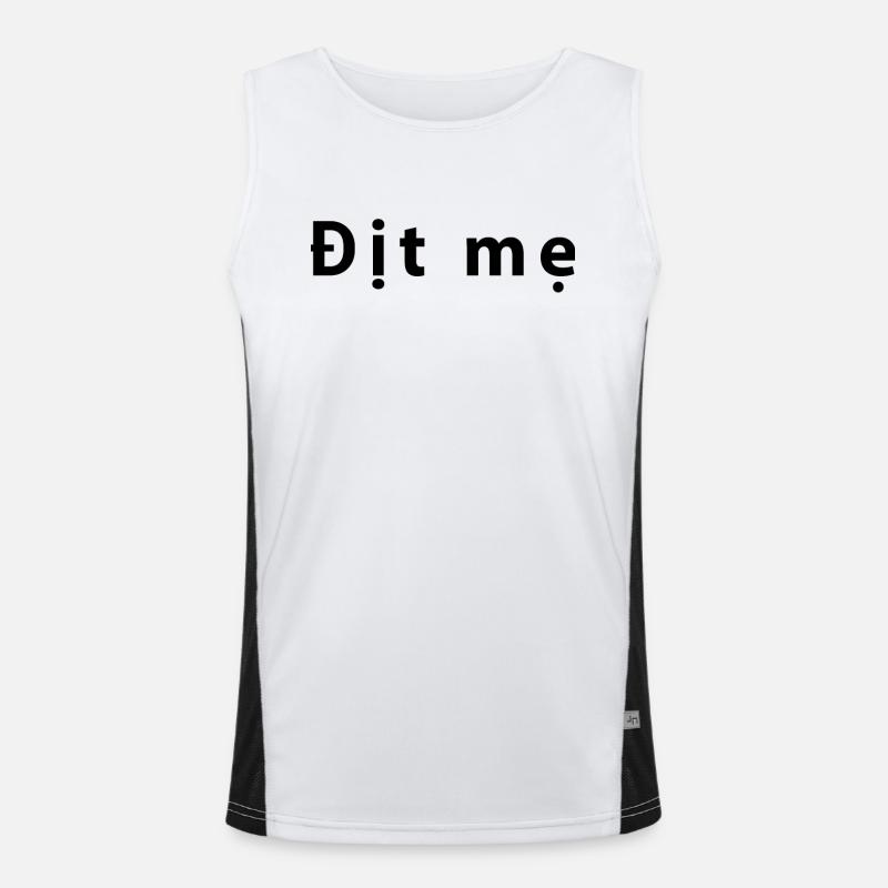 Vietnamese Men's Functional Contrast Tank Top 
