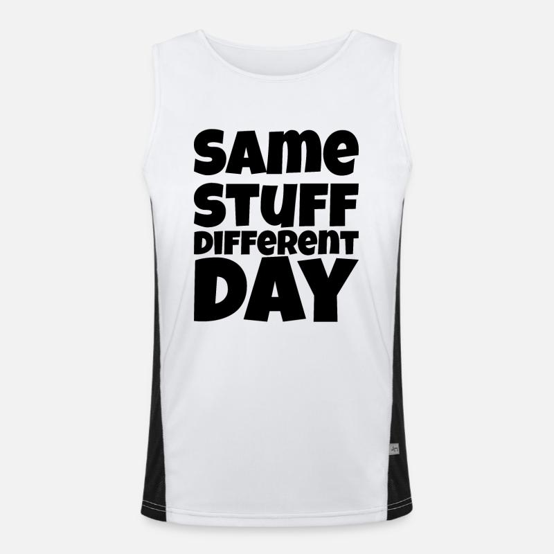 SSDD Same stuff different day Men's Functional Contrast Tank Top 