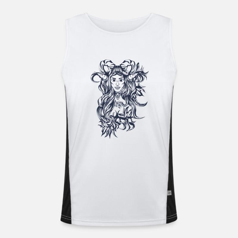 Welcome to Valhalla Funktionelles Kontrast-Tank Top für Männer 