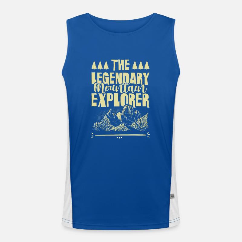 Mountain Explorer Men's Functional Contrast Tank Top 