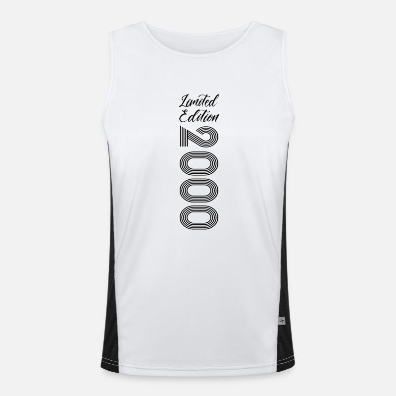 Limited Edition 2000 Men's Functional Contrast Tank Top 