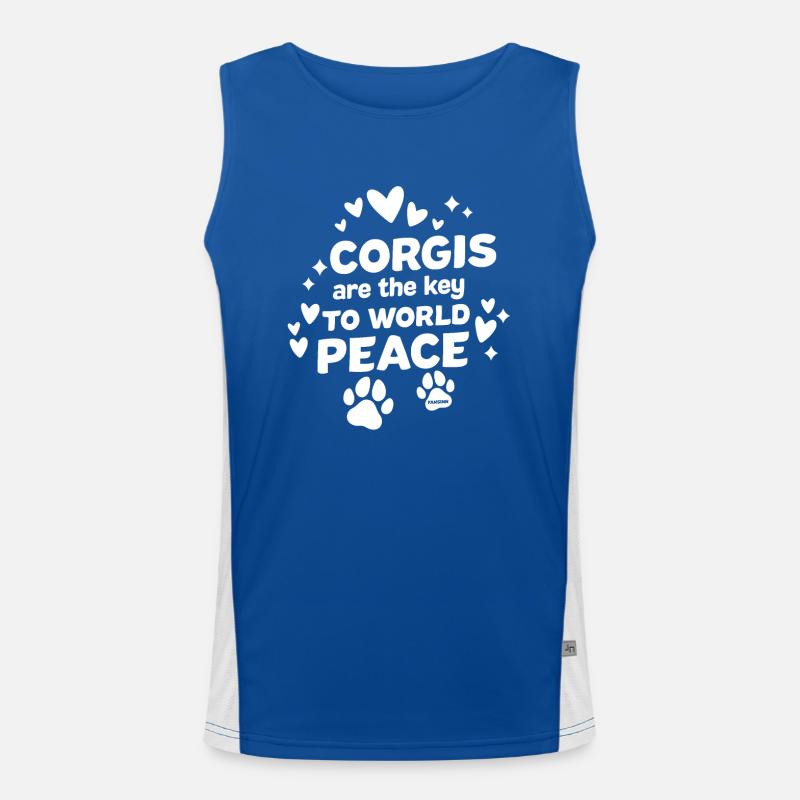Corgi Débardeur respirant contrasté Homme 