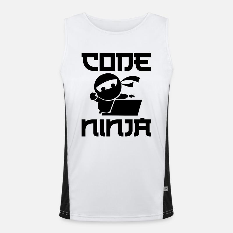 Programmieren Funktionelles Kontrast-Tank Top für Männer 