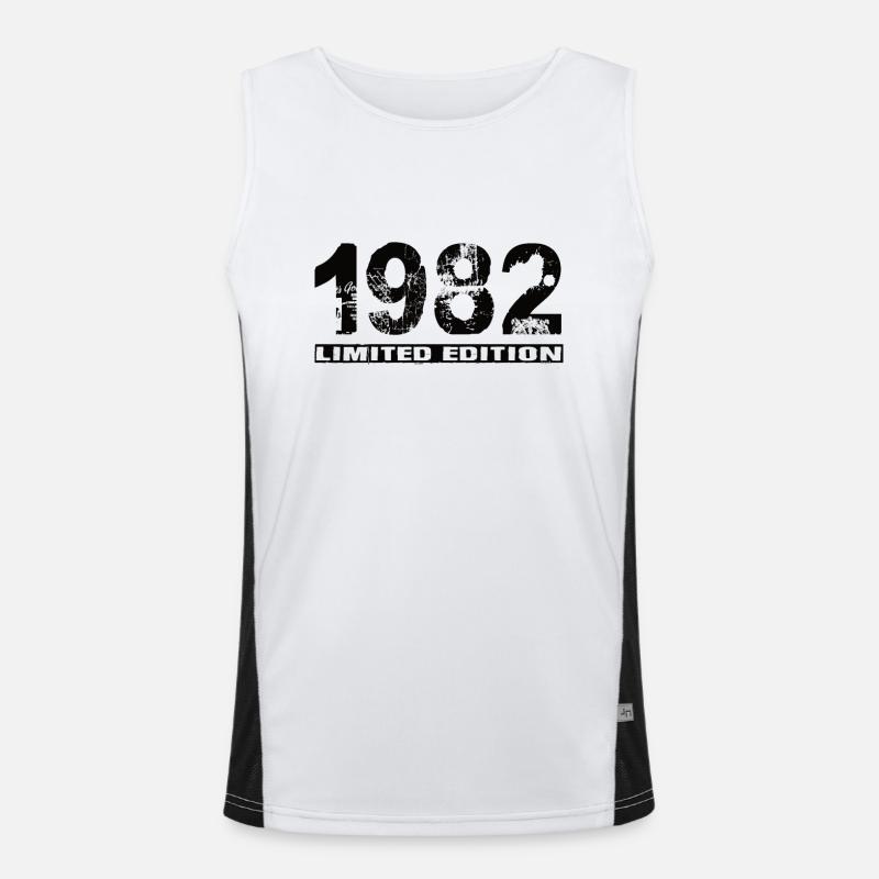 Limited Edition 1982 Men's Functional Contrast Tank Top 