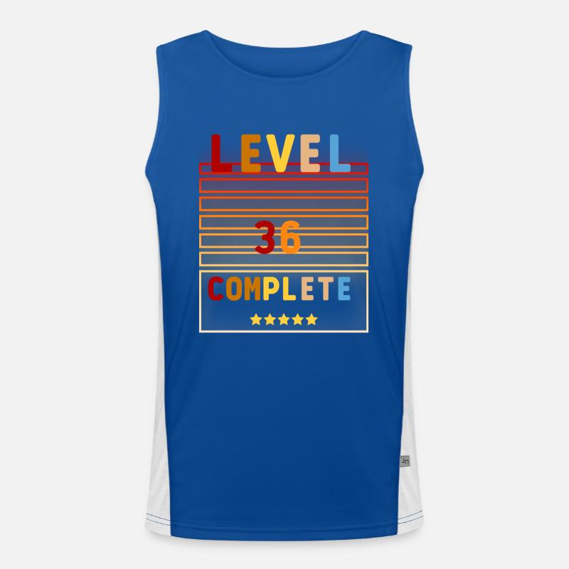 36th Birthday Geburtstags Geschenkidee Männer Frau Funktionelles Kontrast-Tank Top für Männer 