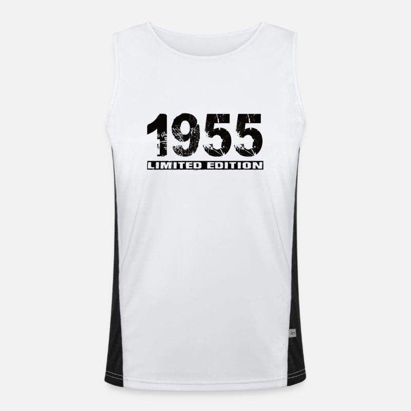 Limited Edition 1955 Funktionelles Kontrast-Tank Top für Männer 