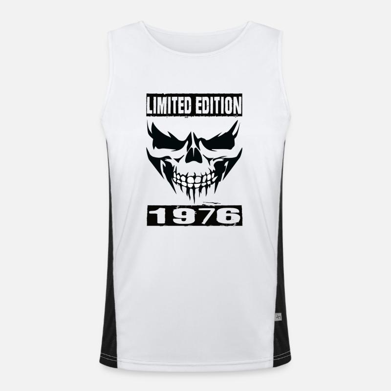 Limited Edition 1976 Funktionelles Kontrast-Tank Top für Männer 