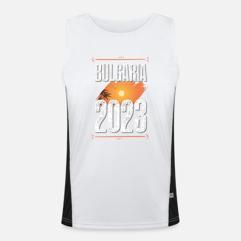 Bulgaria 2023 Men's Functional Contrast Tank Top 