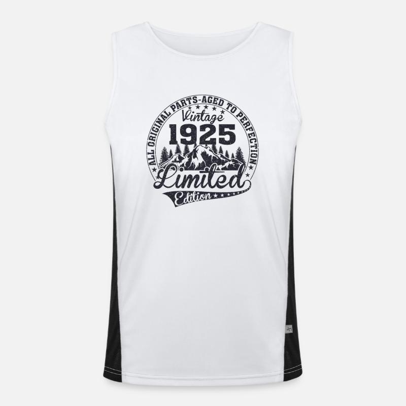1925 - Born 1925 Men's Functional Contrast Tank Top 