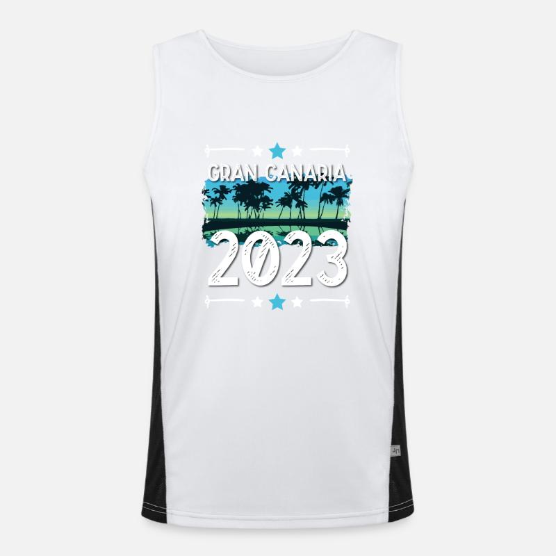 Gran Canaria 2023 Men's Functional Contrast Tank Top 