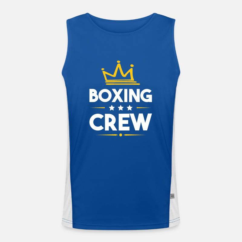 Équipe de boxe Débardeur respirant contrasté Homme 