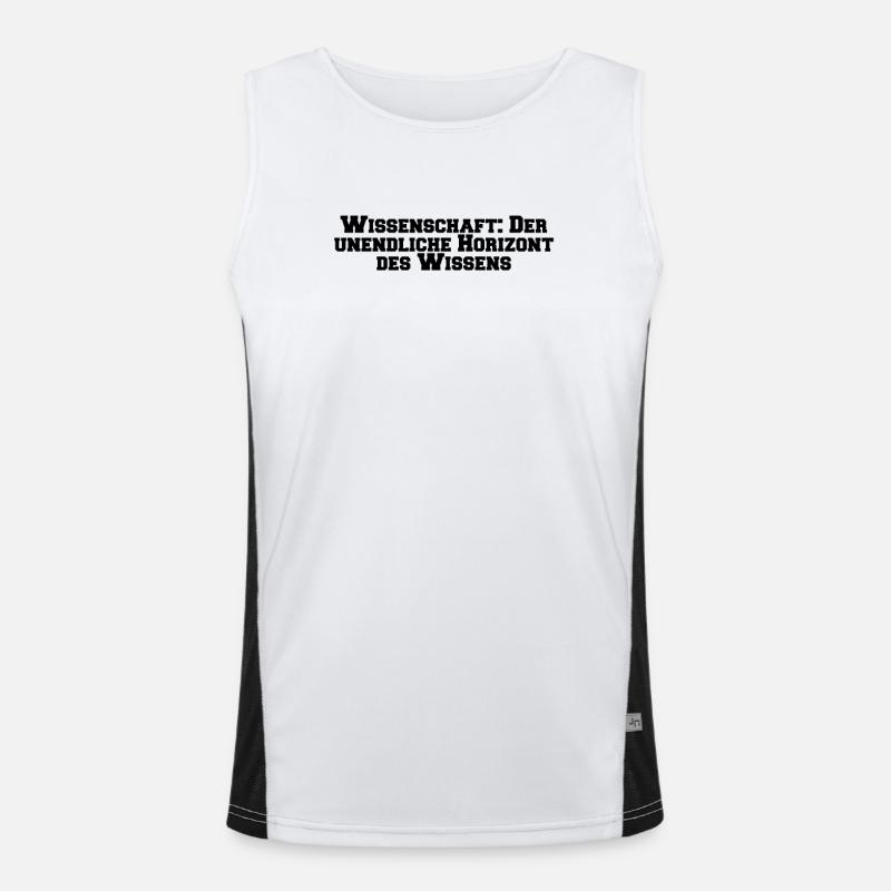 Wissenschaft - Wissenschaft: Der unendliche Funktionelles Kontrast-Tank Top für Männer 