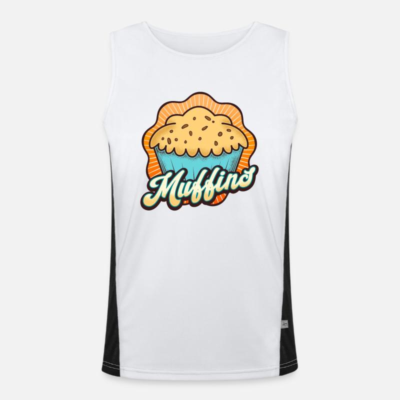 Love Muffins Men's Functional Contrast Tank Top 