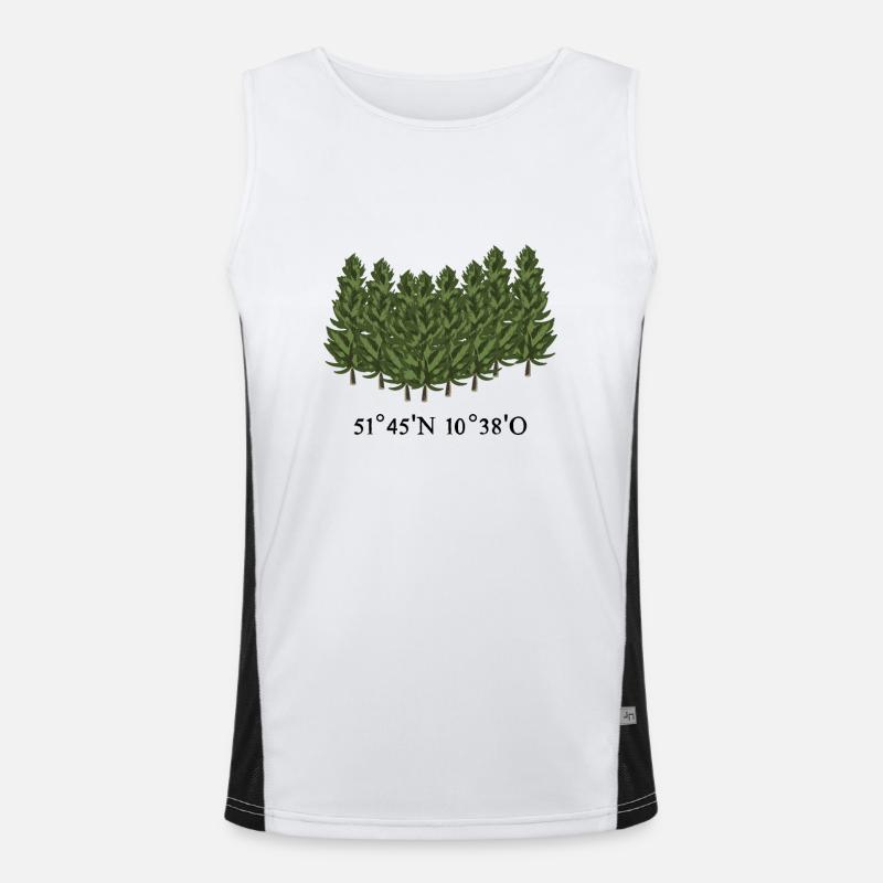 Resin coordinates Men's Functional Contrast Tank Top 