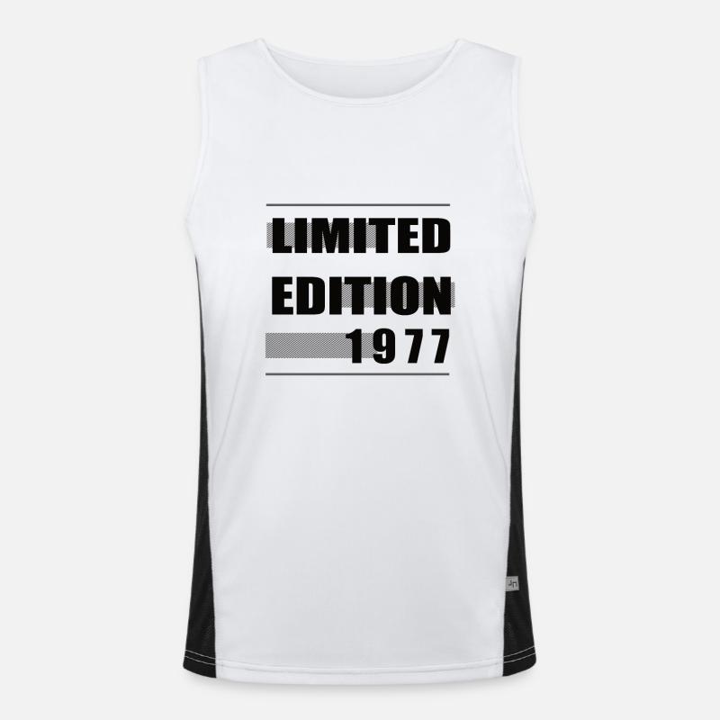 Édition limitée 1977 Débardeur respirant contrasté Homme 