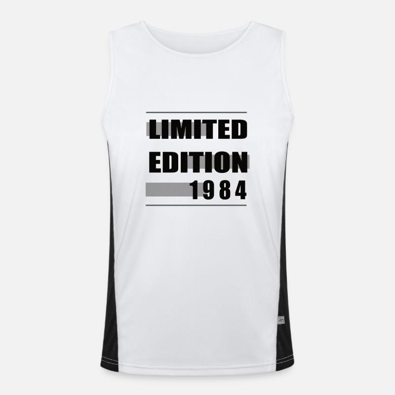 Edition limitée 1984 Débardeur respirant contrasté Homme 