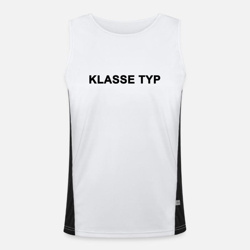 Klasse Typ - Dufter Typ - Klasse Kerl Funktionelles Kontrast-Tank Top für Männer 