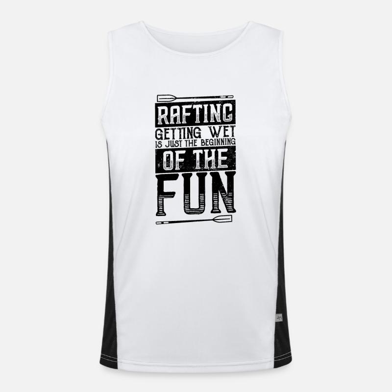 River Rafting Men's Functional Contrast Tank Top 